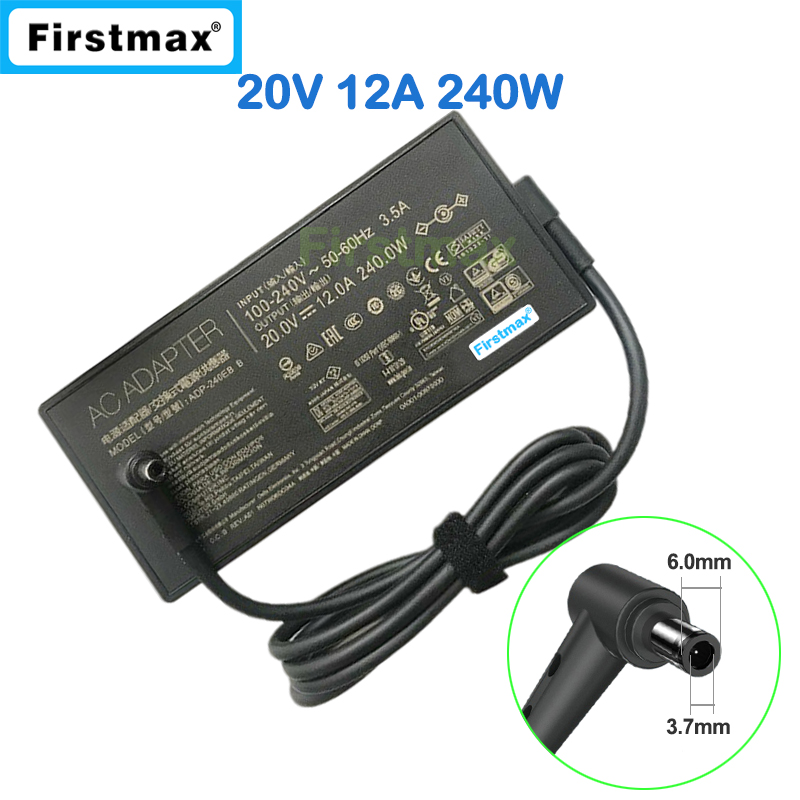 Pc Gaming Rog - Adaptador de CA de 20V 12A