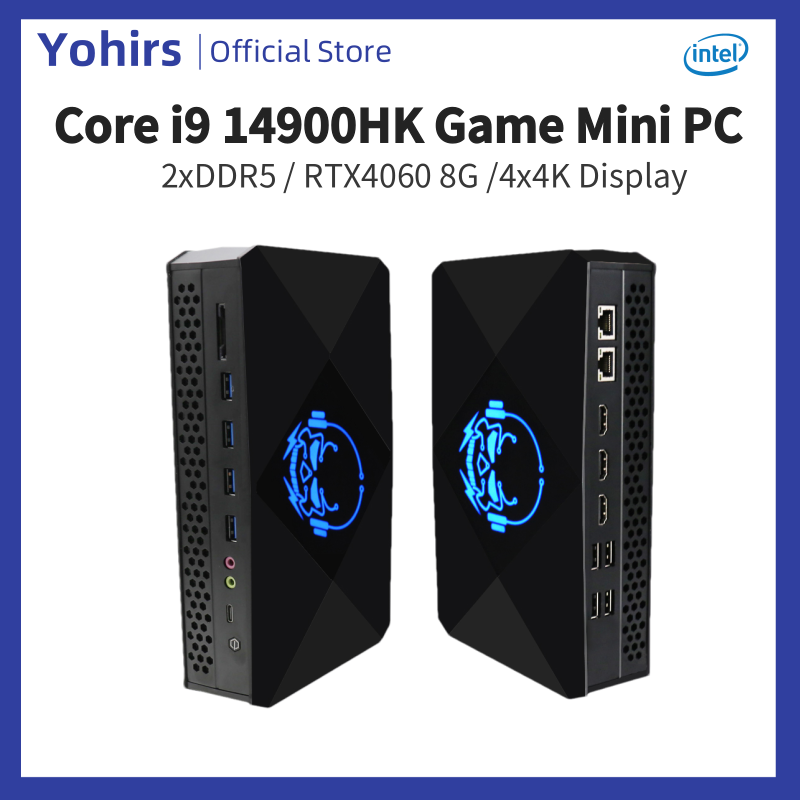 Pc Gaming Rtx 4060 - Mini PC para juegos con Intel