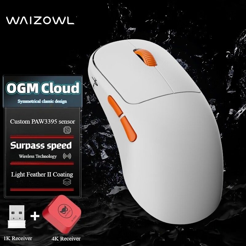 Pc Gaming Cloud - Ratón inalámbrico para juegos Waizowl OGM