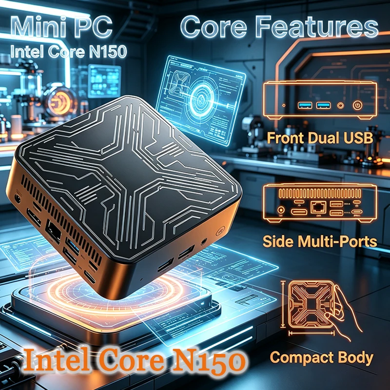 Pc Gaming Compact - Nueva Mini PC Core N150, Mini