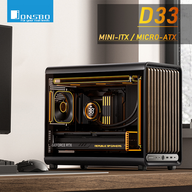 Pc Gaming Jonsbo - Chasis Jonsbo D33 MATX Mini-ITX para