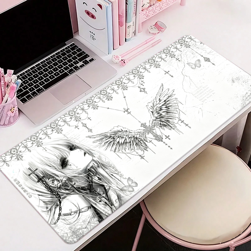 Pc Gaming Desk - Alfombrilla de ratón de cuero, alfombrilla