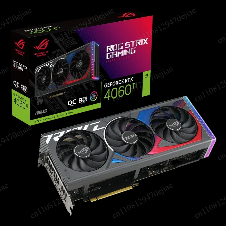 Pc Gaming Rtx 4060 - Tarjeta Gráfica ASUS ROG STRIX RTX