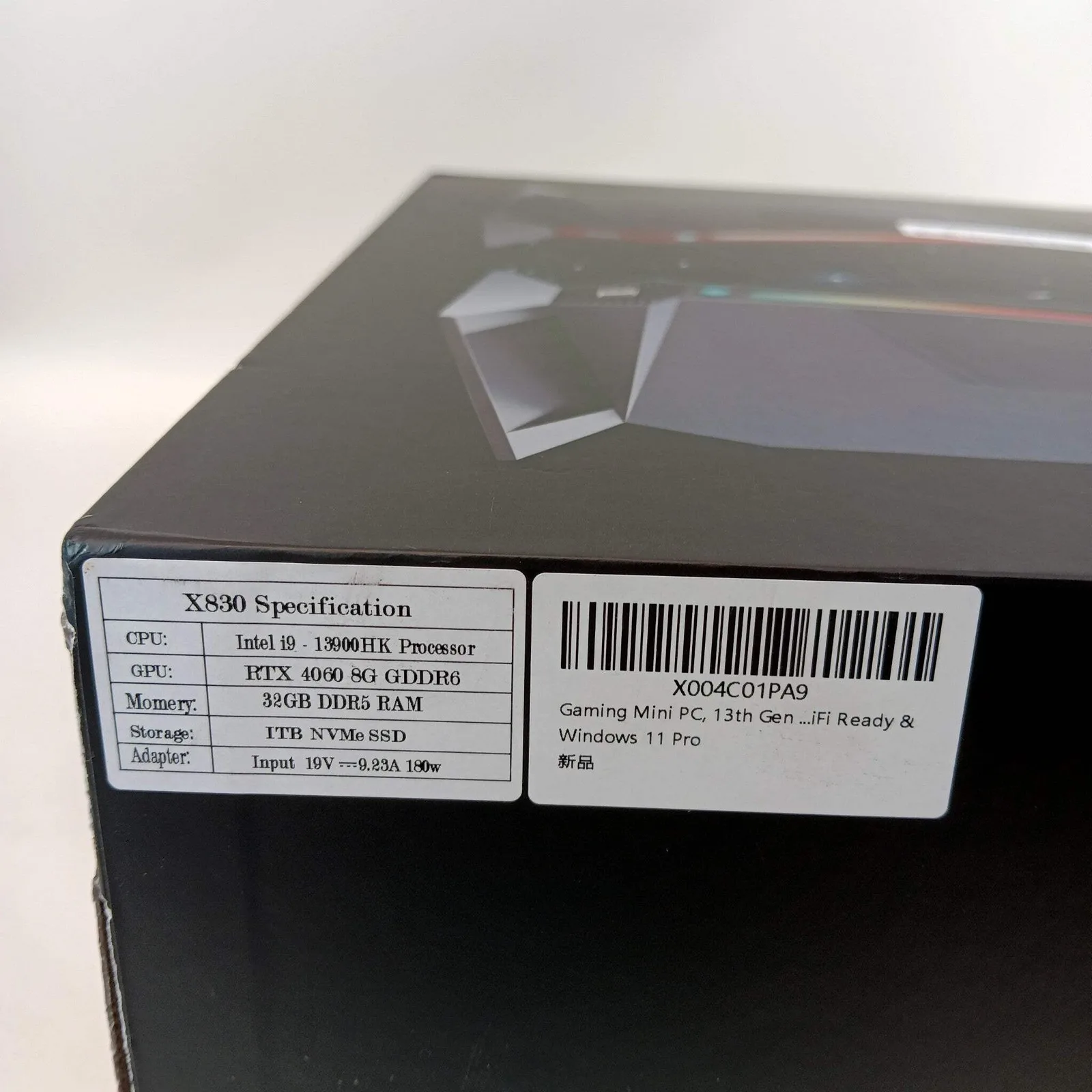 Mini PC para juegos I9-13900hk - Pc Gaming Rtx 4060 reseña y precio