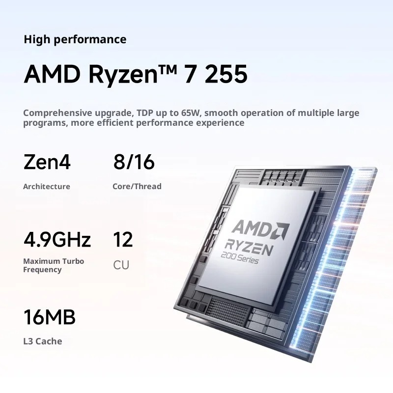 MINISFORUM X1-255: AMD Ryzen 7 - Pc Gaming Ryzen reseña y precio