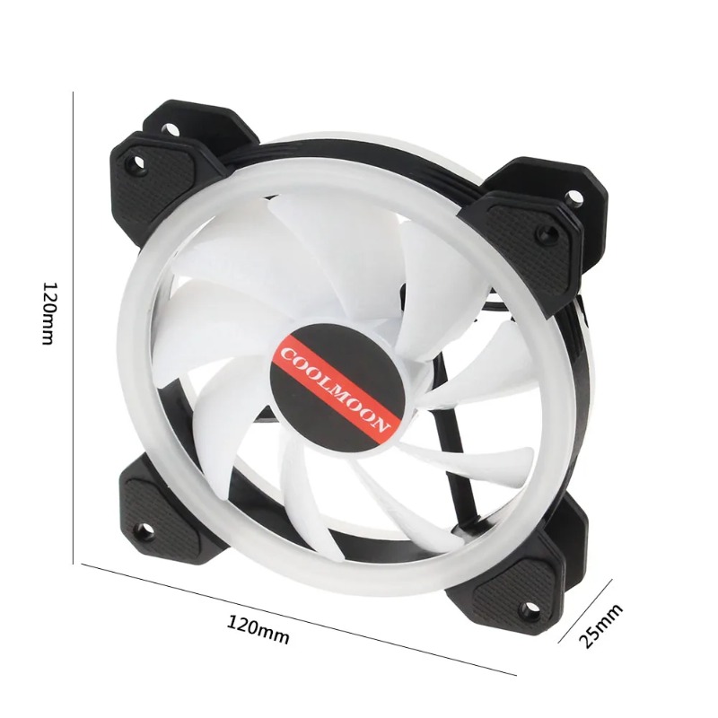 Ventilador de PC RGB Silencios - Pc Gaming Desk reseña y precio