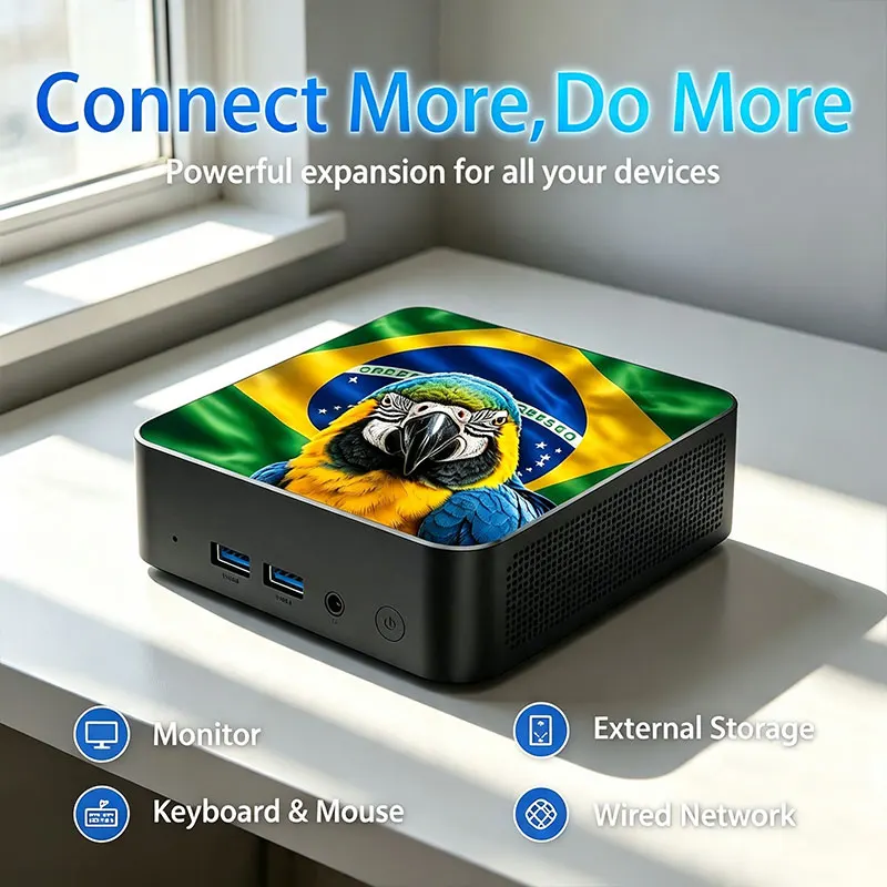 Mini PC con Bandera de Nueva M - Pc Gaming Compact reseña y precio