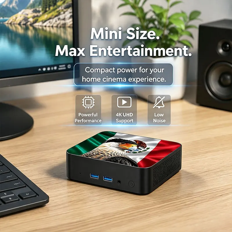 Mini PC con Bandera de Nueva M - Pc Gaming Compact reseña y precio