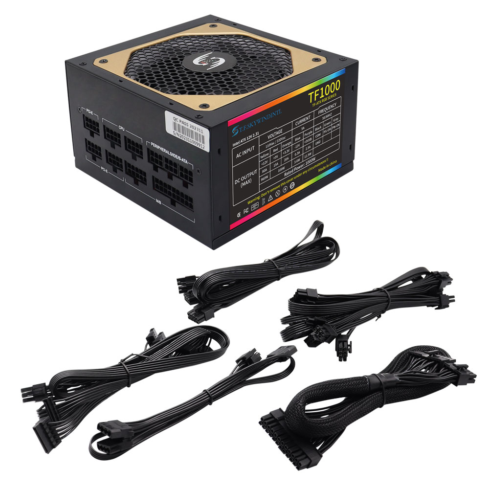 T.F. Skywinintl-fuente de alim - Pc Gaming Watt reseña y precio