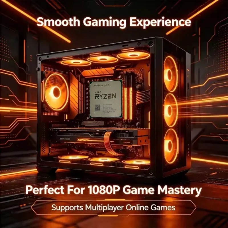 CPU AMD Ryzen 5 3500X para com - Pc Gaming Ryzen reseña y precio
