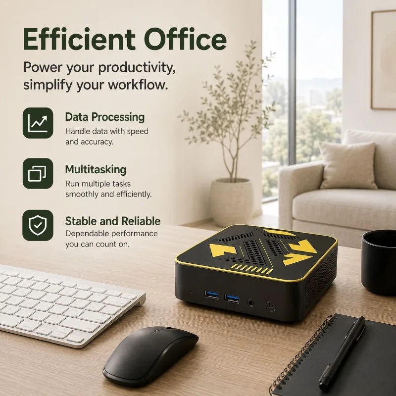 Mini PC Portátil Intel Core N1 - Pc Gaming Compact reseña y precio