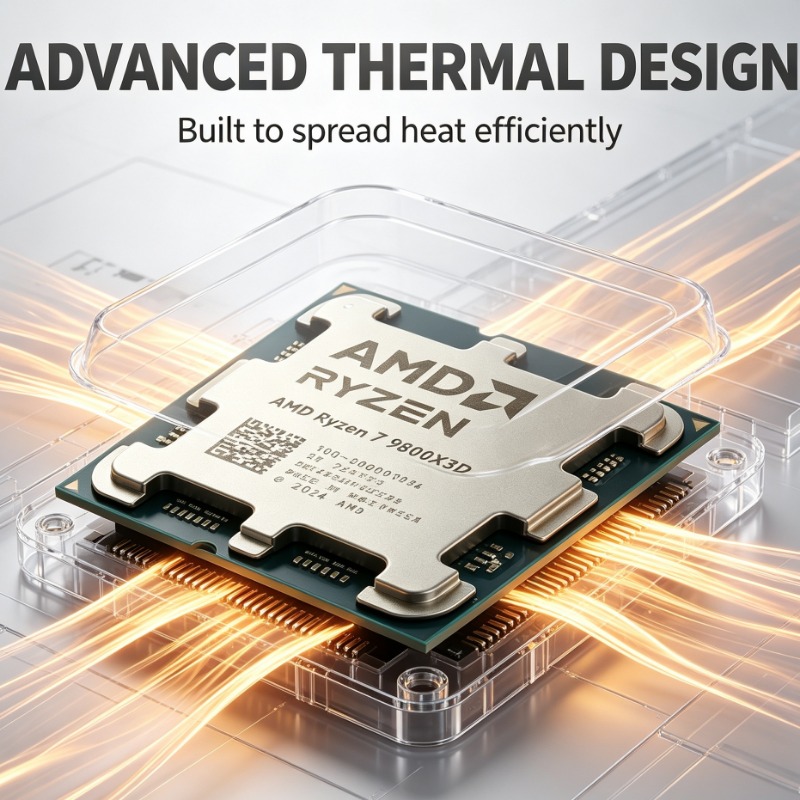 Procesador AMD Ryzen 7 9800X3D - Pc Gaming Ryzen reseña y precio