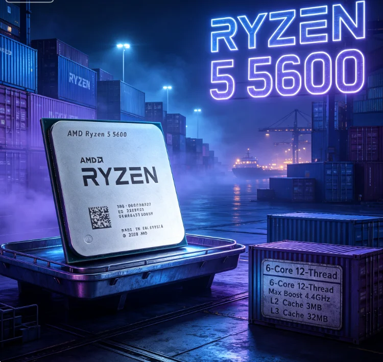 CPU Ryzen 5 5600 de 6 Núcleos  - Pc Gaming Entry reseña y precio