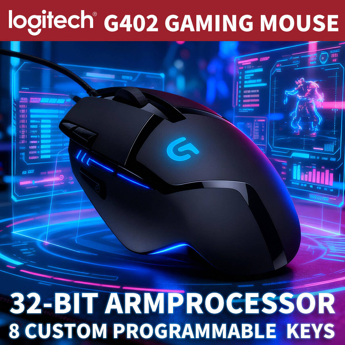 Ratón para juegos Logitech G40 - Pc Gaming Entry reseña y precio