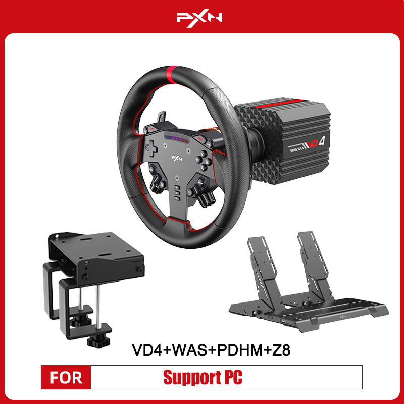 Volante de carreras PXN V4D Bu - Pc Gaming Entry reseña y precio