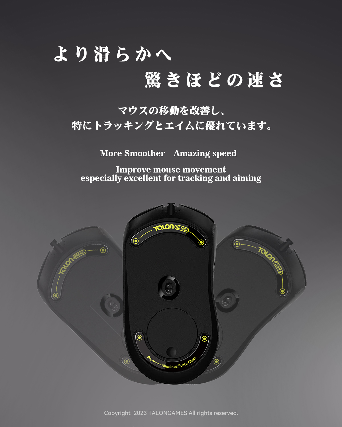 TALONGAMES-pies de ratón de cr - Wireless Gaming Mouse reseña y precio