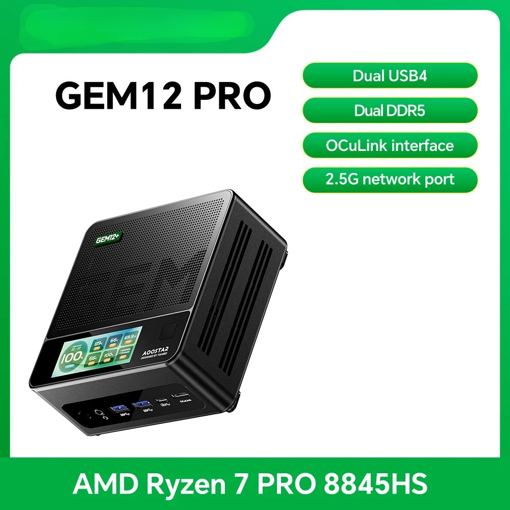 Mini PC GEM12 Pro, Ryzen 7 PRO - Pc Gaming Ryzen reseña y precio