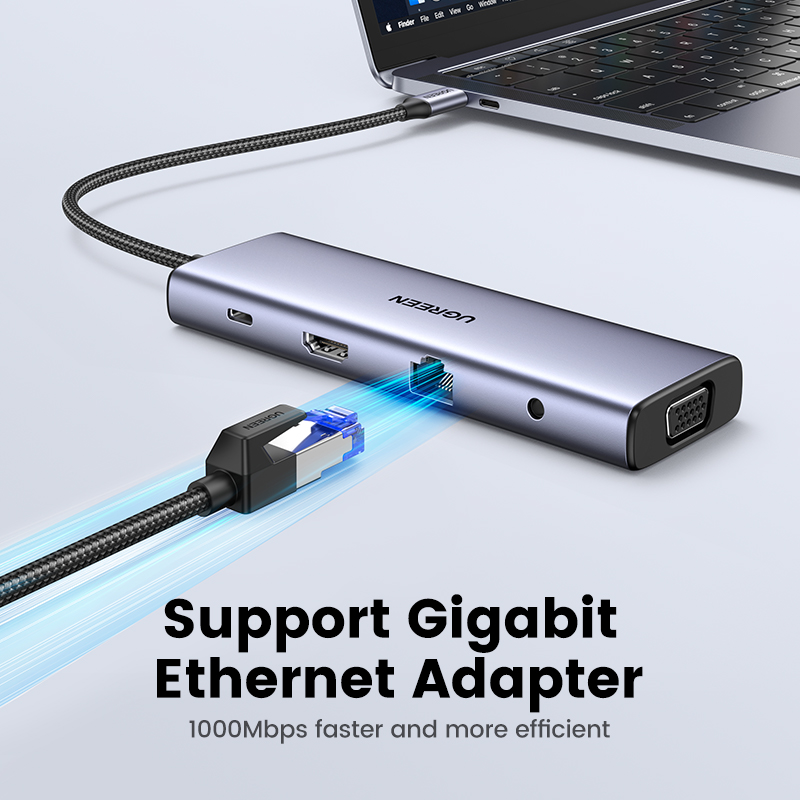 UGREEN USB HUB tipo C a 4K HDM - Usb Hub Gaming reseña y precio