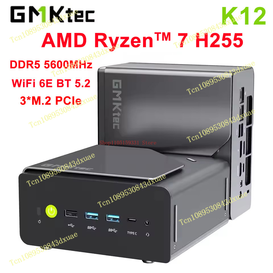 Mini PC GMKtec NcuBox K12 con  - Pc Gaming Ryzen reseña y precio