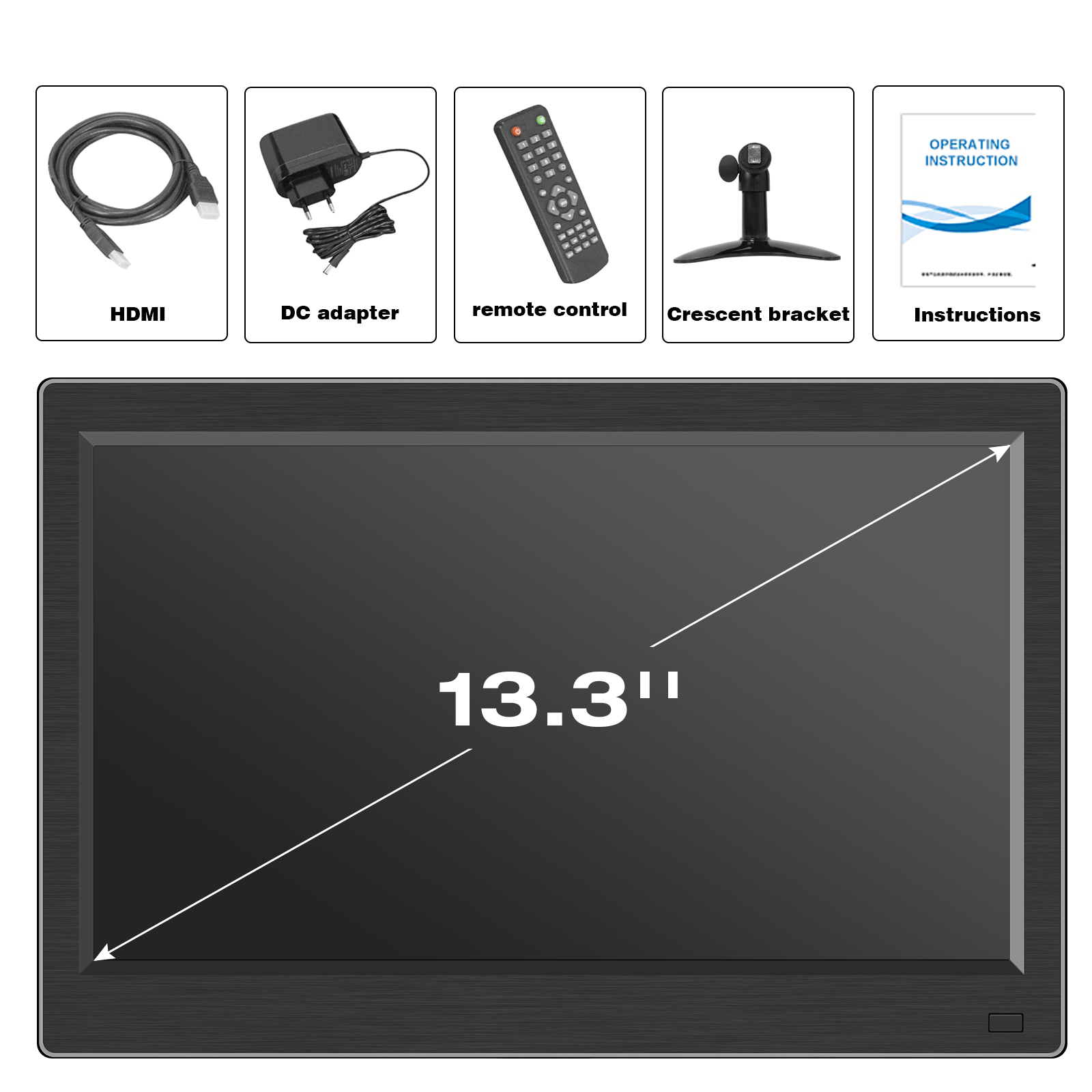 Monitor Portátil BNC de 13.3 P - Pc Gaming On Mobile reseña y precio