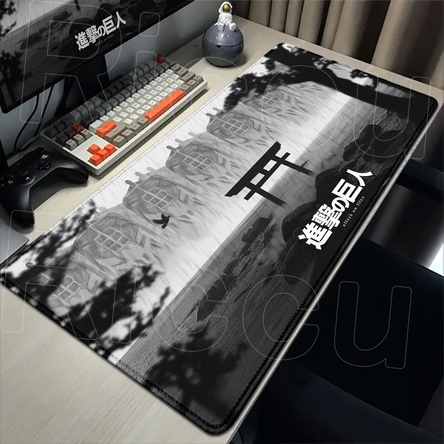 Alfombrilla de ratón de ataque - Pc Gaming Wallpaper reseña y precio