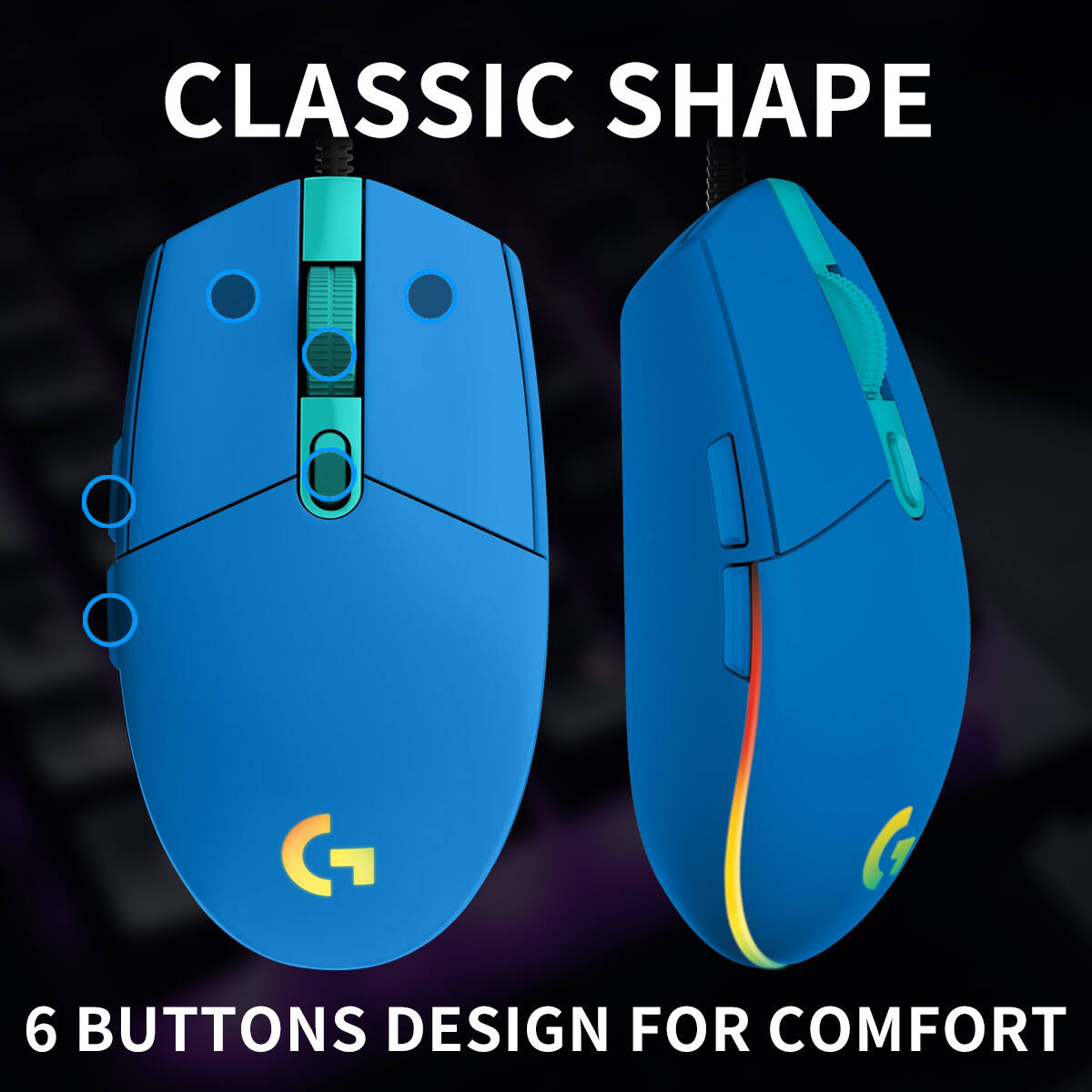 Ratón para juegos con cable Lo - Pc Gaming Entry reseña y precio